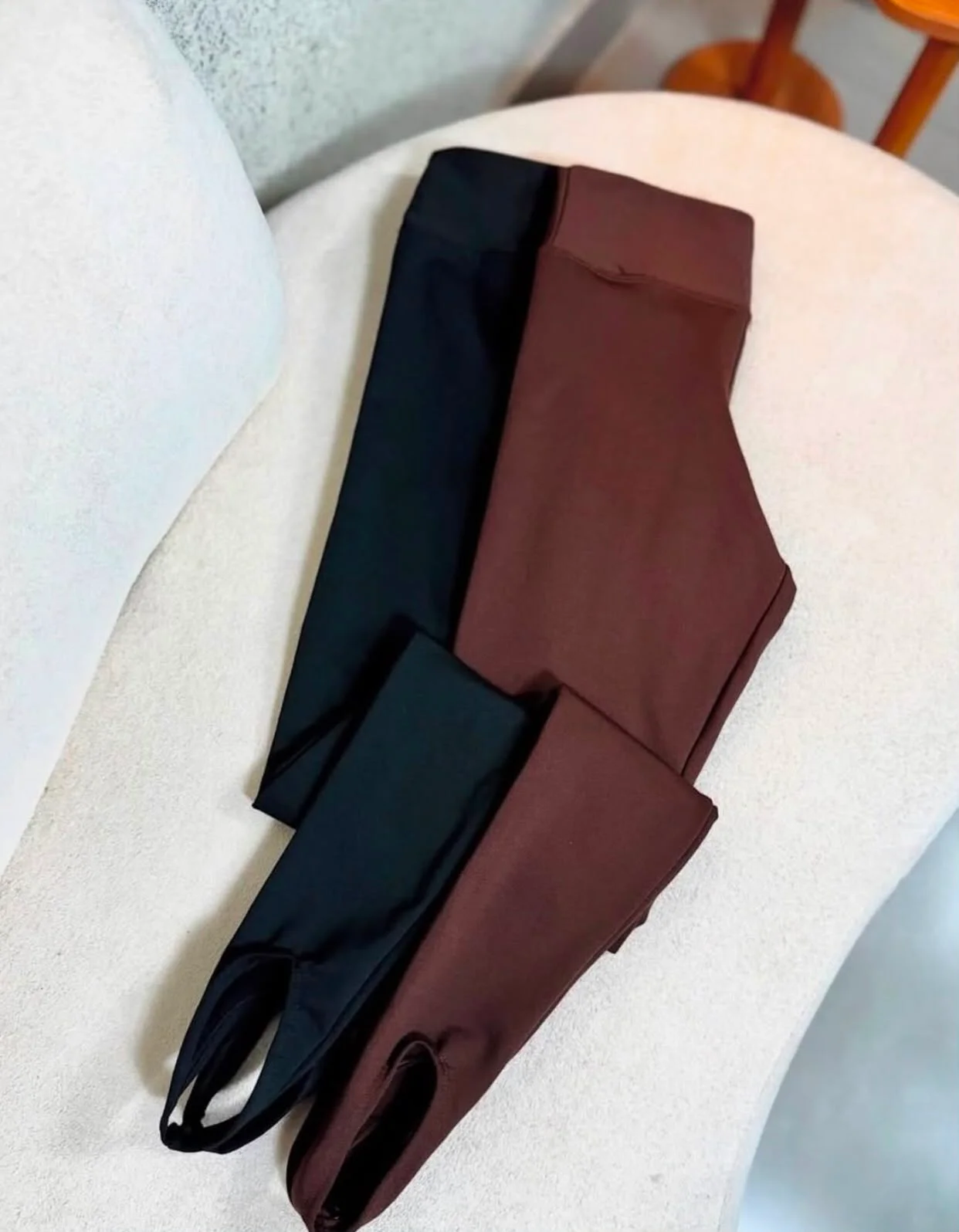Modelo de legging de pezinho 5