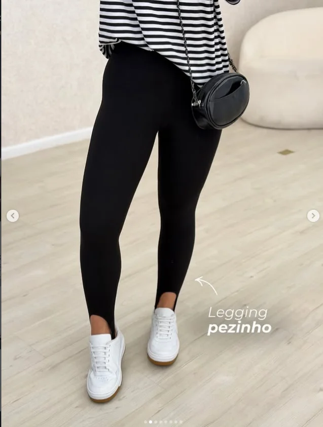 Modelo de legging de pezinho 7