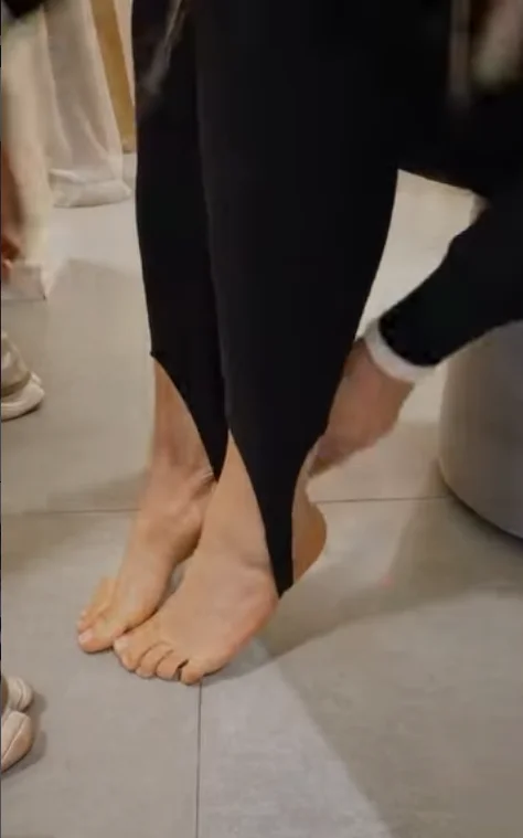 Modelo de legging de pezinho 2
