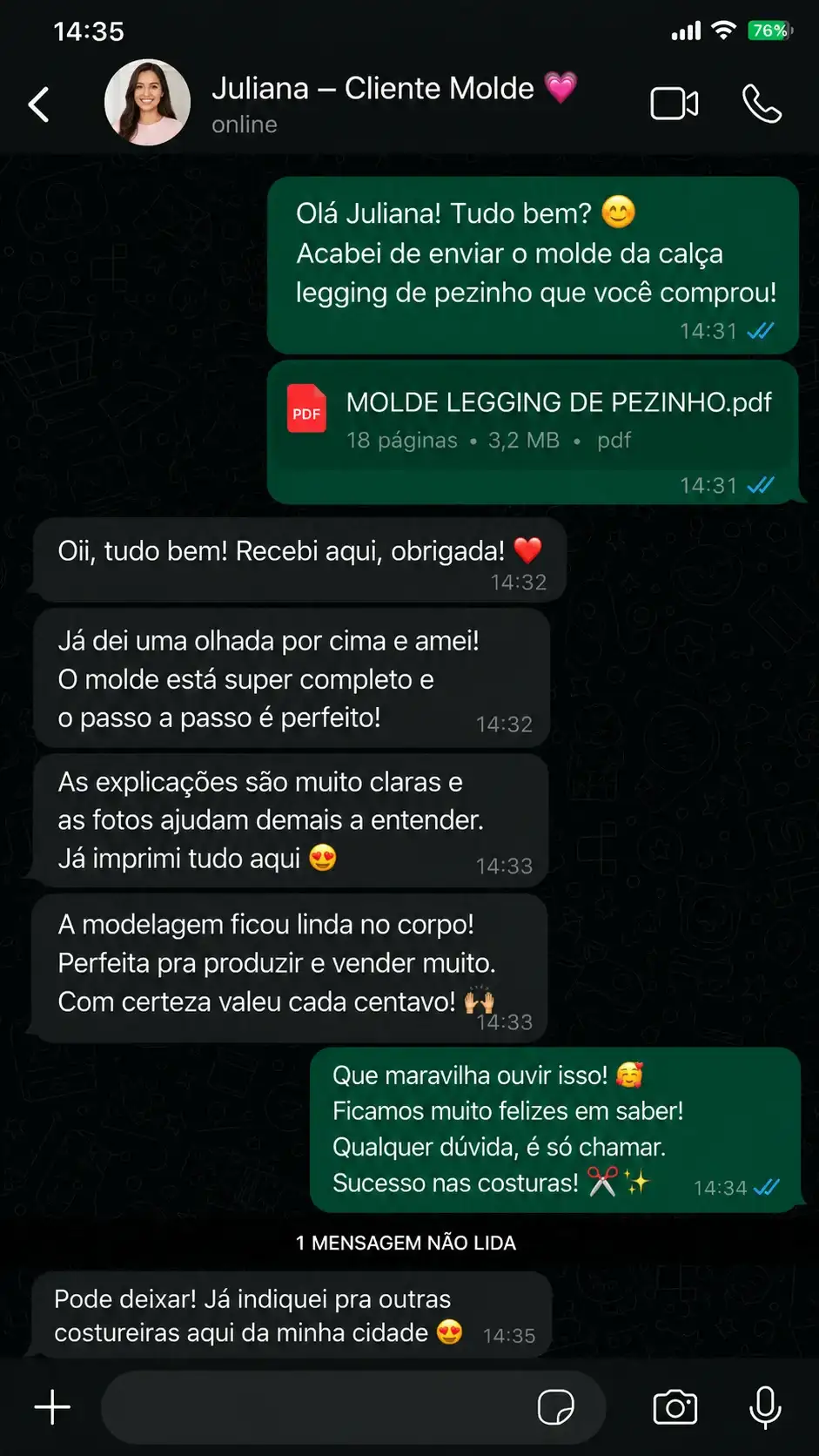 Print de cliente 3