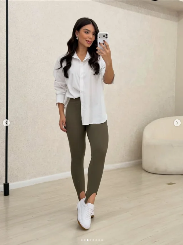 Modelo de legging de pezinho 6